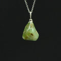 Pendentif "Réconfort" Roulé en Chrysoprase
