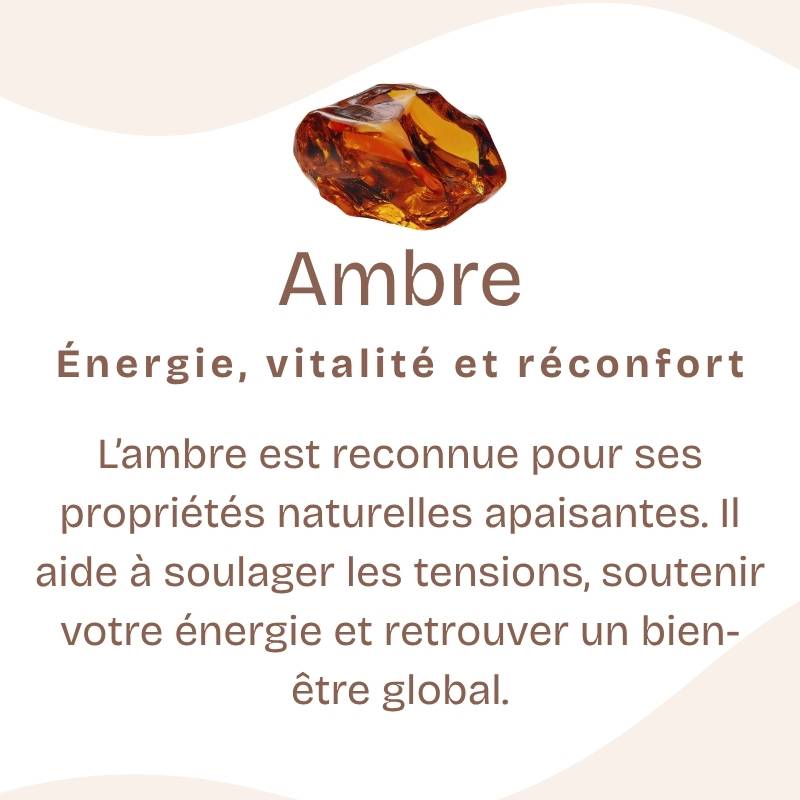 Pendentif "Renforcement" en Ambre, ARGENT 925 : AMB1