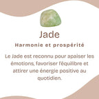 Pendentif "Sérénité" en Jade Coeur 2 cm
