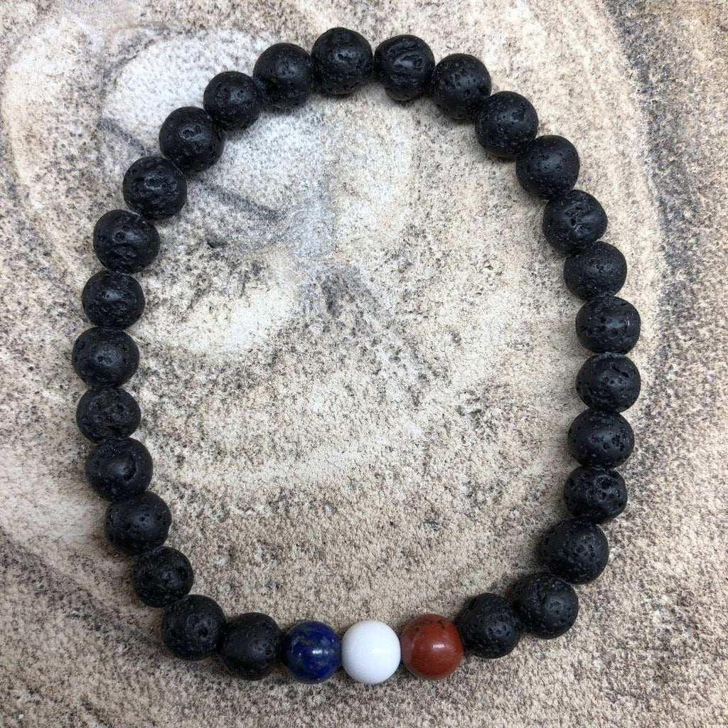 Bracelet - Amour Français - lespierresdubienetre