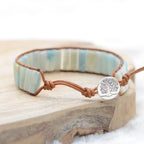 Bracelet Boho "Apaisement" - lespierresdubienetre