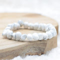 Bracelet roulé "Patience" en Howlite